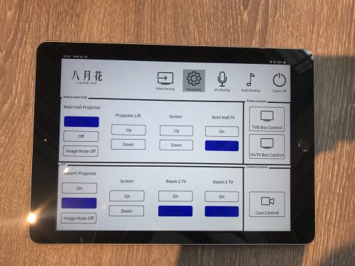 Control panel